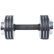 Sports House Dumbbell - Silver And Black - 10 Kg