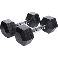 Sports House Hex Dumbbells Pair 15 KG