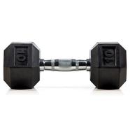 Sports House Hexagon Dumbbell 10kg - Black