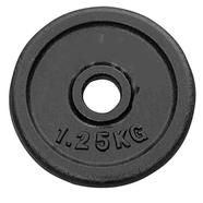 Sports House Iron Dumbbell Plate 1.25Kg - Black