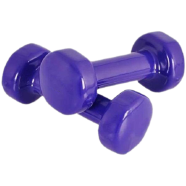 Sports House PVC Dumbbell 2 kg - Navy Blue