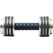 Sports House Steel Dumbbell Black And Silver - 4Kg - 1 Pcs