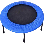 Sports House Trampoline 38 Inch - Black And Blue icon