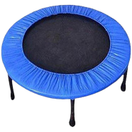 Sports House Trampoline 48 Inch - Black And Blue icon