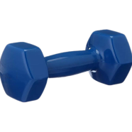 Sports House Vinyl Dumbbell - 1 Pcs - 3kg