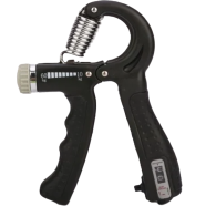 Sports and Fitness Counting 5-60kg Adjustable Hand Grip Black Color icon