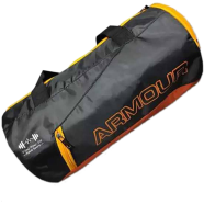 Sports and Gym Bag for Men and Women-16/8 Inch Black Color/Fitness Gym Bag/Mountain 18 Liter Duffel Bag/Poly Cotton Gym Bag-My Shopee Bd (multicolor). image