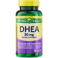 Spring Valley DHEA 50mg Dietary Supplement 50 Tablets