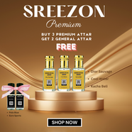 Sreezon Gold Package Attar (3 Pcs Combo) - 3.5 ml