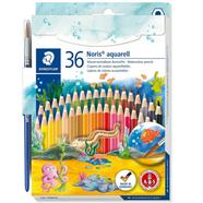 Staedtler Noris Aquarelle water rainbow pencil for animation graffiti drawing pencil box– 36 colors