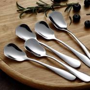 Stainless Steel Household Spoon Coffee Scoops Ice Cream Dessert Tea Spoon 6 Pcs icon