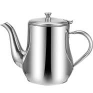 Stainless Steel Oil Strainer Pot Container Jug Storage Can With Filter Cooking Tea Pot 500ml