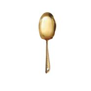 Stainless Steel Rice Spoon Gold Color