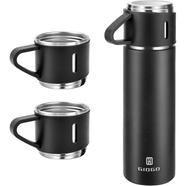 Vacuum Insulated Thermal Flask Set With Cup Set 3 in1