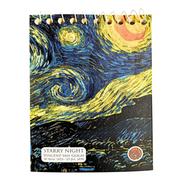 Starry Night Spiral Pocket Notebook