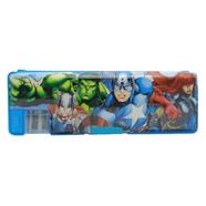 Stationery Pencil Box With Pencil Sharpener (pencilbox_1_avenger) - Avengers 