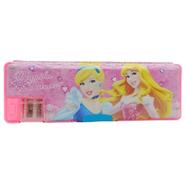 Stationery Pencil Box With Pencil Sharpener (pencilbox_1_beautiful_princess) - Beautiful Princess
