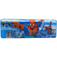 Stationery Pencil Box With Pencil Sharpener (pencilbox_1_spi) - Spiderman icon