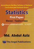 Statistics 1st Paper (Eleven and Twelve Class) image