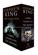 Stephen King Three Classic Novels - Box Set