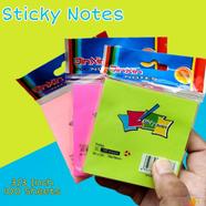 JinXin Sticky Note 3 x 3 Inch, 100 Pcs-Square