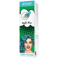 Streax Professional Hold and Play Funky Hair Colour Mystic Blue 100gm