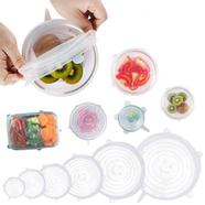 Stretch Silicone Lids 6 Pcs Food Cover icon