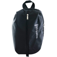 Stripelnc Mini Travel Backpack - Matte Black