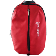 Stripelnc Mini Travel Backpack - Red