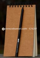 Studio Series Spiral-Bound Kraft Notebook - with Pencil