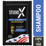 Studio X Anti Dandruff Shampoo for Men (5ml X 12 pcs)