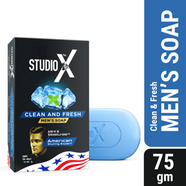 Studio X Clean And Fresh Soap For Men 75gm