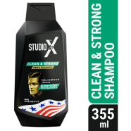 Studio X Clean And Strong Shampoo For Men 355ml