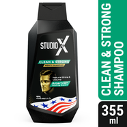 Studio X Clean And Strong Shampoo For Men 355ml