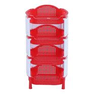 Style Fence Rack 4 Step (Big) - Red And White - 891214