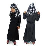 Stylish Borka New Collection Borka With Hijab Full Set (borka_with_hijab_38_black) - Black - 38.0 