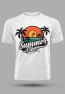 Summer Vibes Men's Stylish Half Sleeve T-Shirt - Size: XXL