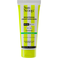 SunScoop Brightening Daily Sunscreen SPF 50 With Niacinamide plus Alpha Arbutin for Radiant Skin 45 gm -526113039
