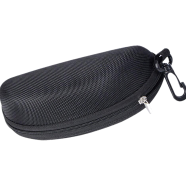 Sunglasses Hard Case Eye Glasses Black Clam Shell Zipper With Hook Shell Box New Eyeglasses Box Sunglasses Case Glasses Bag Eyeglasses Carry Box Sunglass Portable Zipper Hook Hard Holder Sunglasse CC5 icon