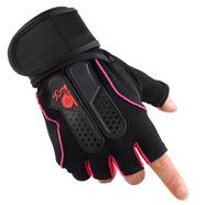 Sunnyheart Half Finger Wrist Protection Sports Gloves
