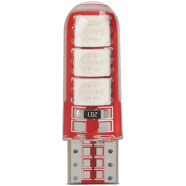 Super Bright Indicator Light Bulb LED For Motorcycle And Car T10 Socket W5W SMD5050 0.9W 6000K 72lm 12V 1Pair