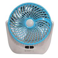 Super Powerful Lithium Rechargeable Mini Table Fan with LED Light USB Charging Protection And Strong wind image