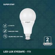 Super Star LED Lux Eye Safe AC LED 12W Daylight Bulb B22- Pin - 1290314822