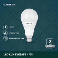 Super Star LED Lux Eye Safe AC LED 9W Daylight Bulb B22- Pin - 1290304822
