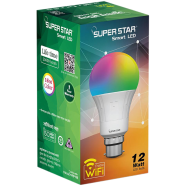 Super Star Smart LED WiFi Bulb 12 watt-Pin (B22) - 1290274722