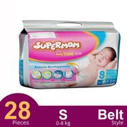 Supermom Baby Belt System Diaper (S Size) (0-8kg) (28Pcs)