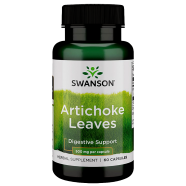 Swanson Artichoke Leaves (Cynara Scolymus) 500 mg - 60 Capsules