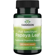 Swanson Full Spectrum Papaya Leaf 400 mg - 60 Capsules