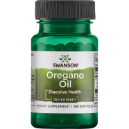 Swanson Oregano Oil 10:1 Extract 120 Softgels