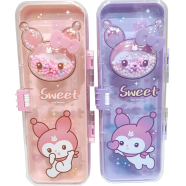 Sweet Kuromi Transparent Pencil Box